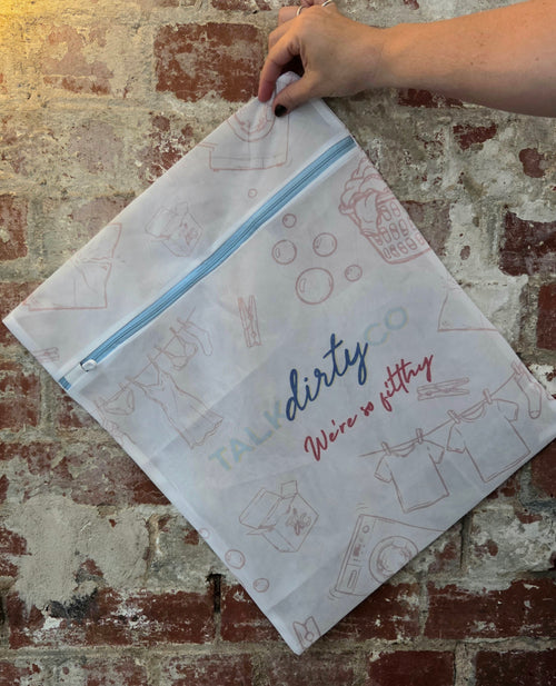 Talk Dirty Co Dirty Little Laundry Bag — mesh wash bag for delicates, free with every pre-order