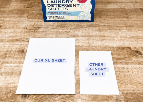 Fragrance Free Laundry Detergent Sheets